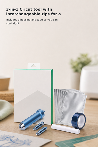Foil Transfer Tool Kit with 12 Foil Sheets